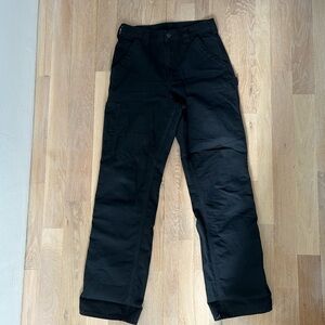 Black carharrt pants. Dungaree fit. Like new